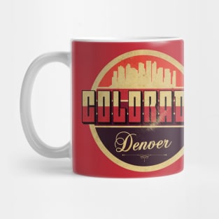 Vintage Colorado Denver Mug